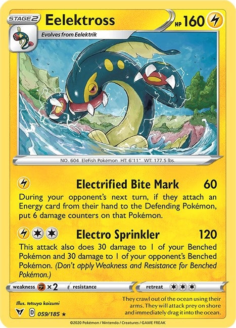 Eelektross (059/185) (SWSH04: Vivid Voltage)