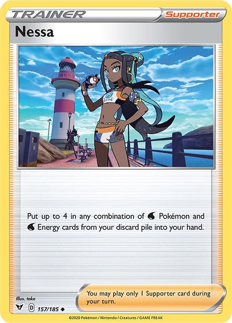 Nessa (157/185) (SWSH04: Vivid Voltage)