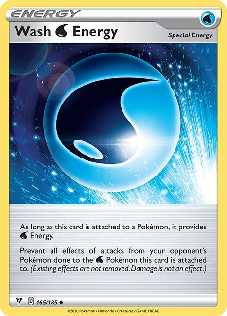 Wash Water Energy (165/185) (SWSH04: Vivid Voltage)
