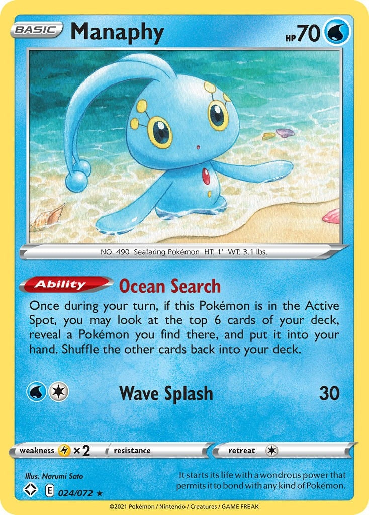 Manaphy (024/072) (Shining Fates)