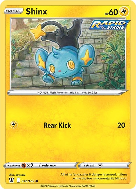 Shinx (046/163) (SWSH05: Battle Styles)