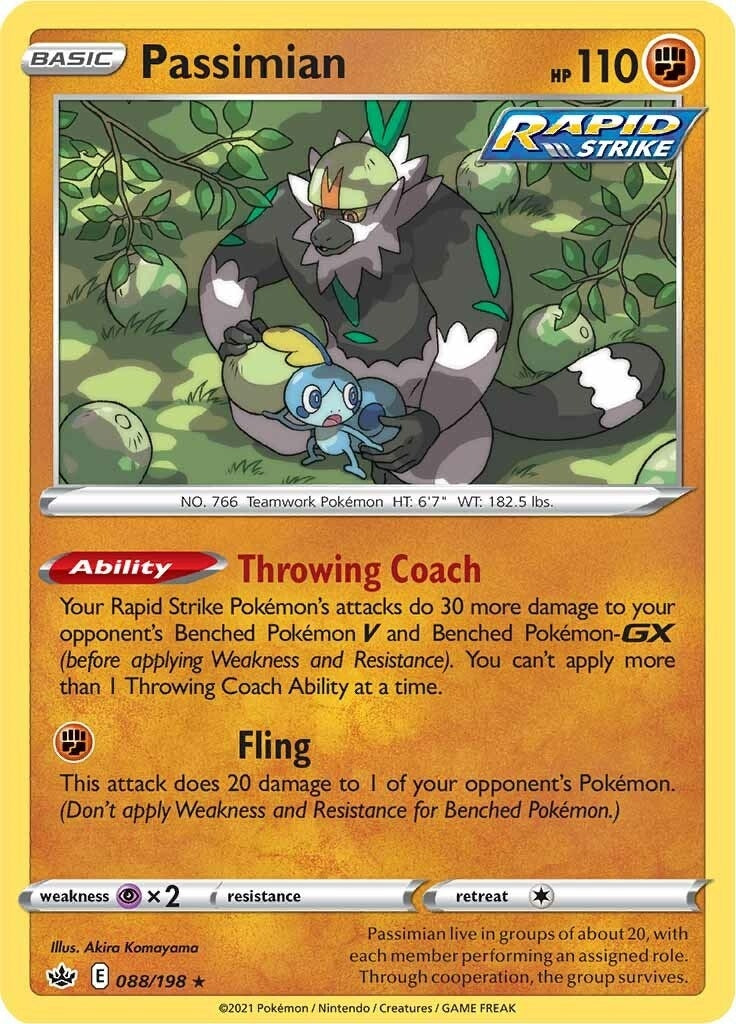 Passimian (088/198) (SWSH06: Chilling Reign)