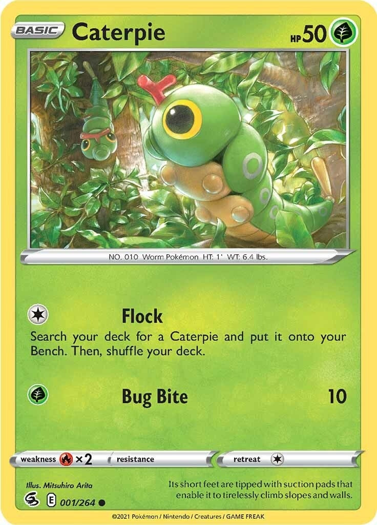 Caterpie (001/264) (SWSH08: Fusion Strike)