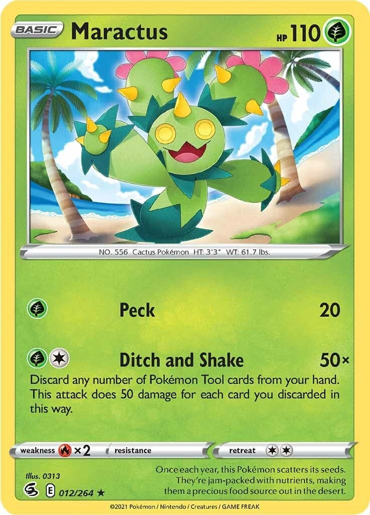 Maractus (012/264) (SWSH08: Fusion Strike)
