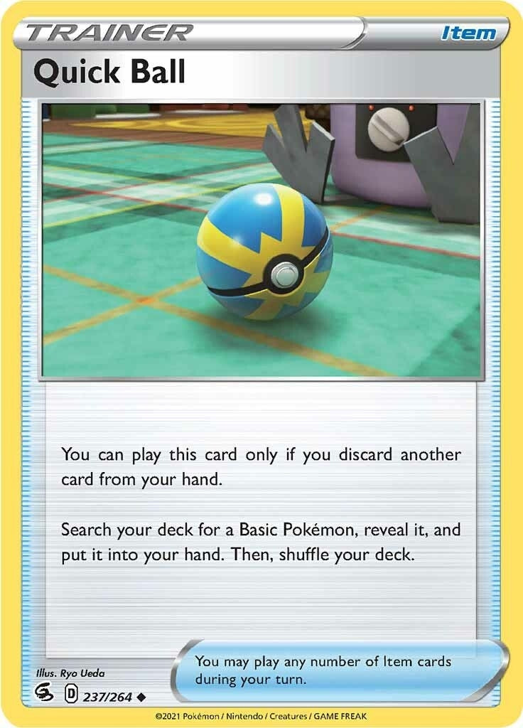 Quick Ball (237/264) (SWSH08: Fusion Strike)