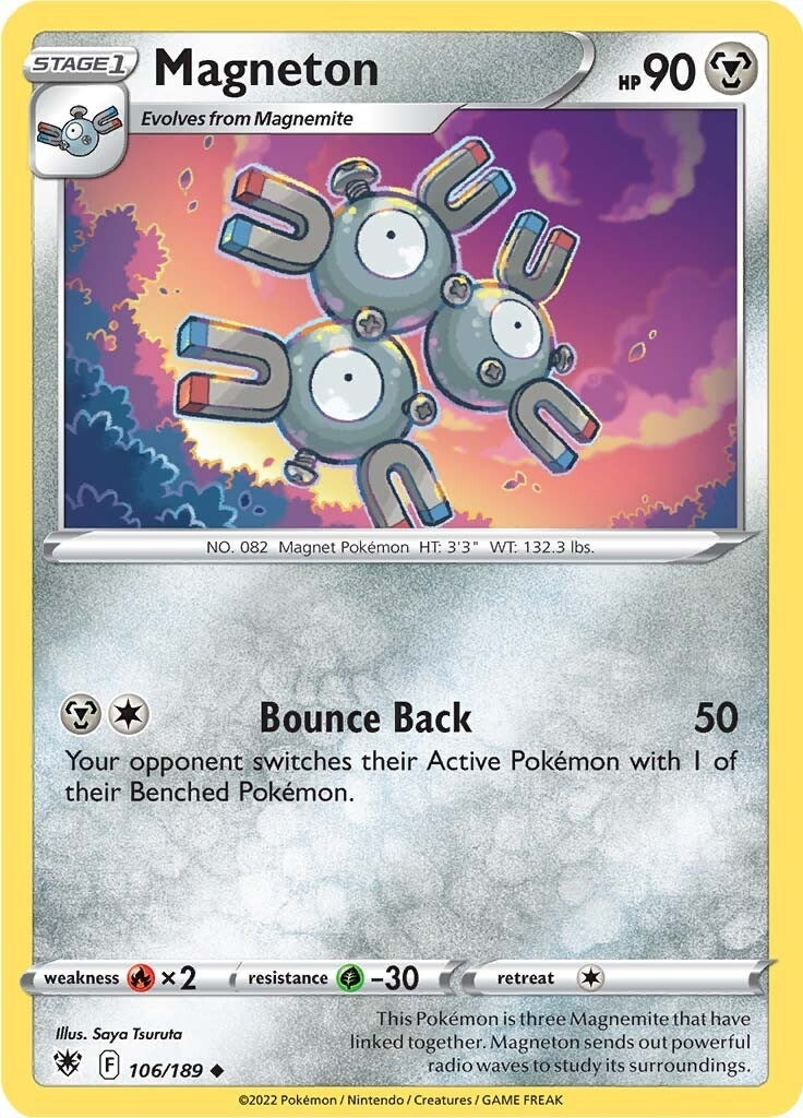 Magneton (106/189) (SWSH10: Astral Radiance)