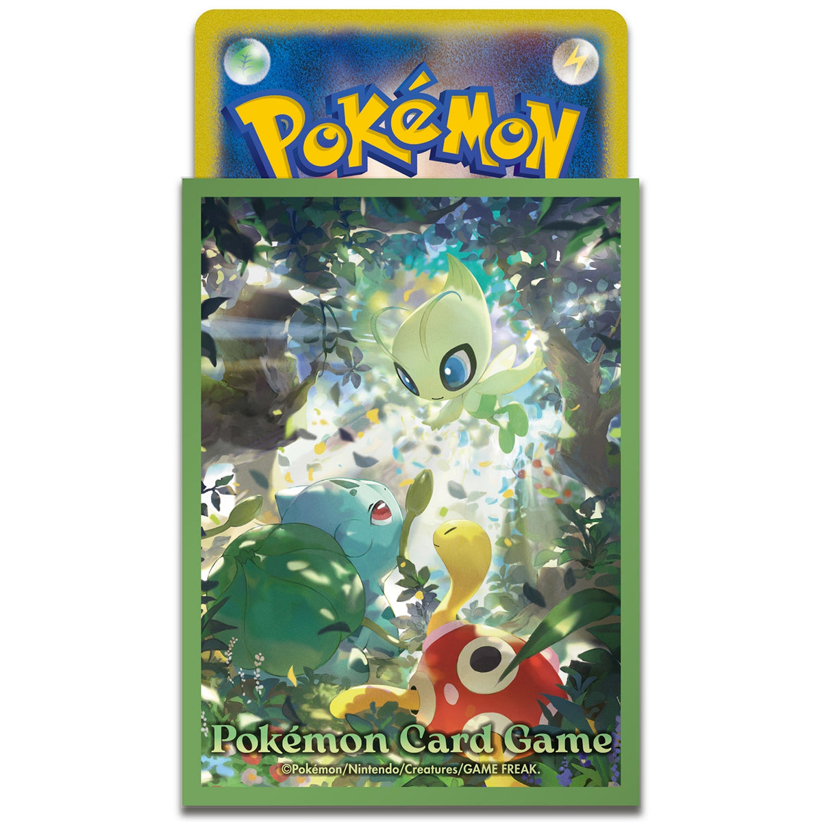Pokémon Trading Card Game Deck Shield Premium Gross: Celebi and Friends Shuckle Bulbasaur