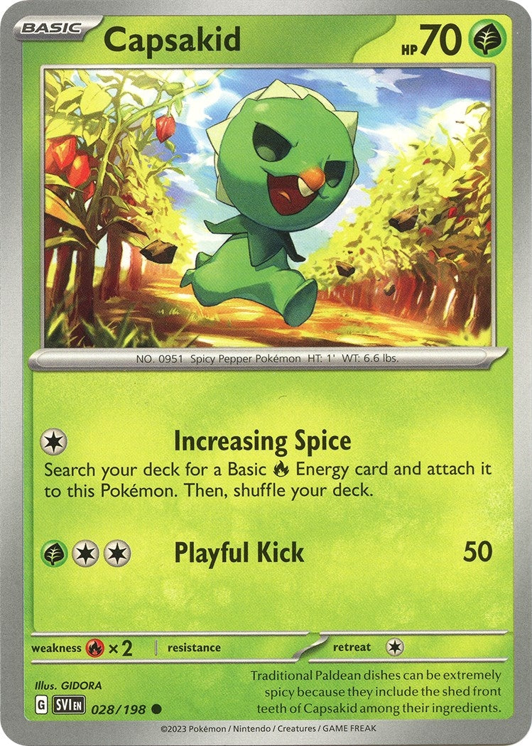 Capsakid (028/198) (SV01: Scarlet & Violet Base Set)
