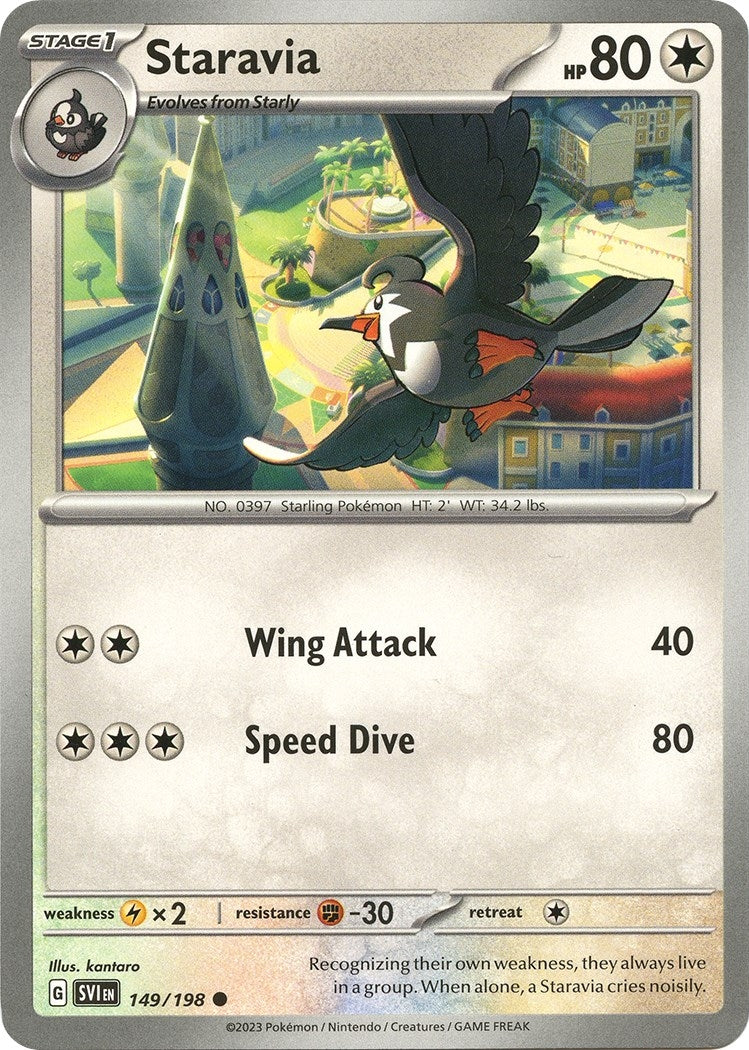 Staravia (149/198) (SV01: Scarlet & Violet Base Set)