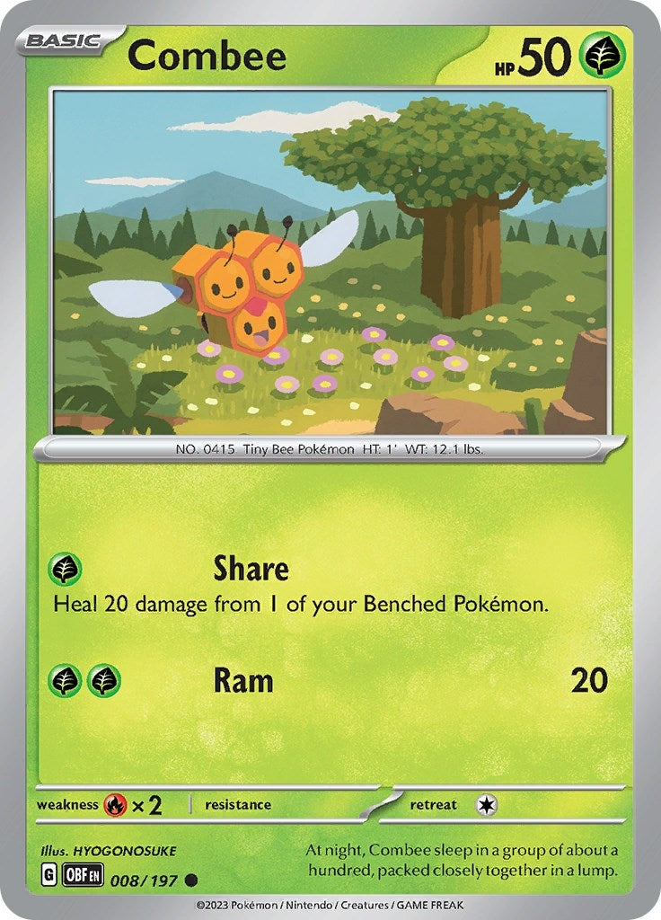 Combee (008/197) (SV03: Obsidian Flames)