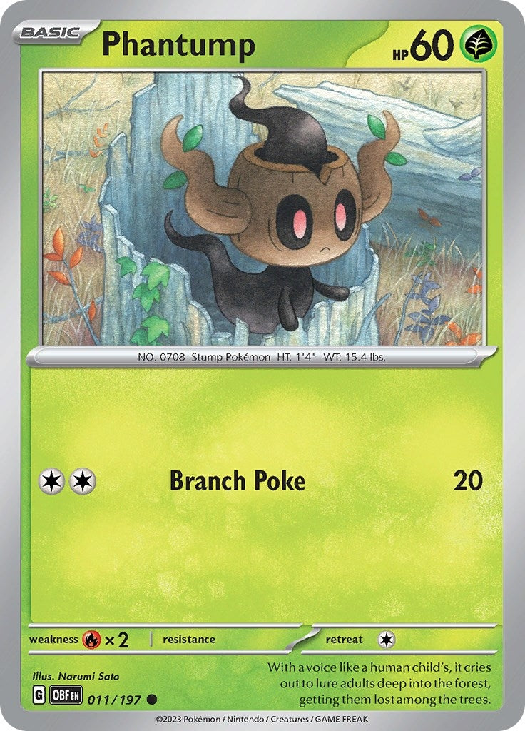 Phantump (011/197) (SV03: Obsidian Flames)