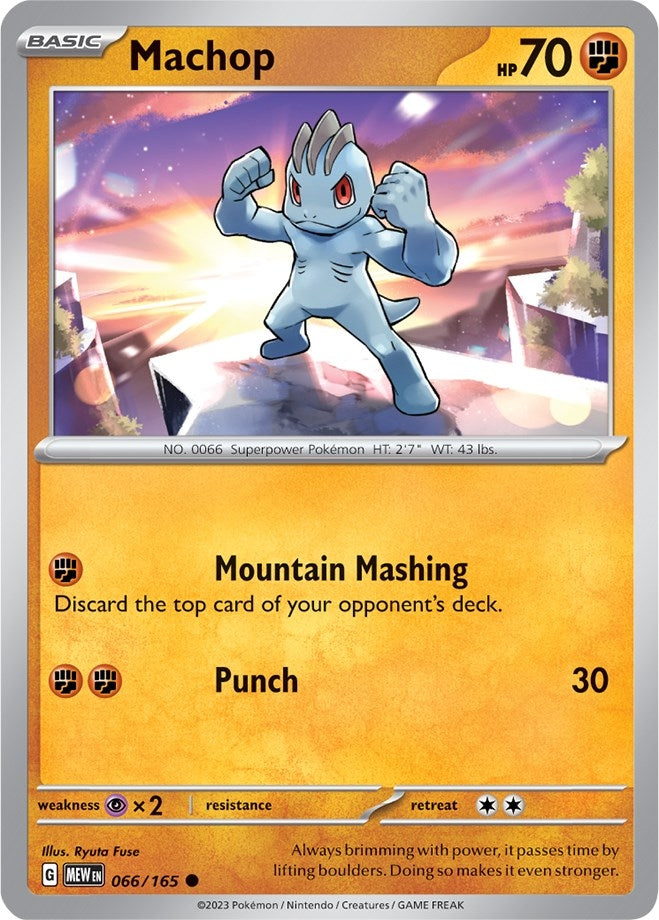 Machop (066/165) (SV: Scarlet & Violet 151)