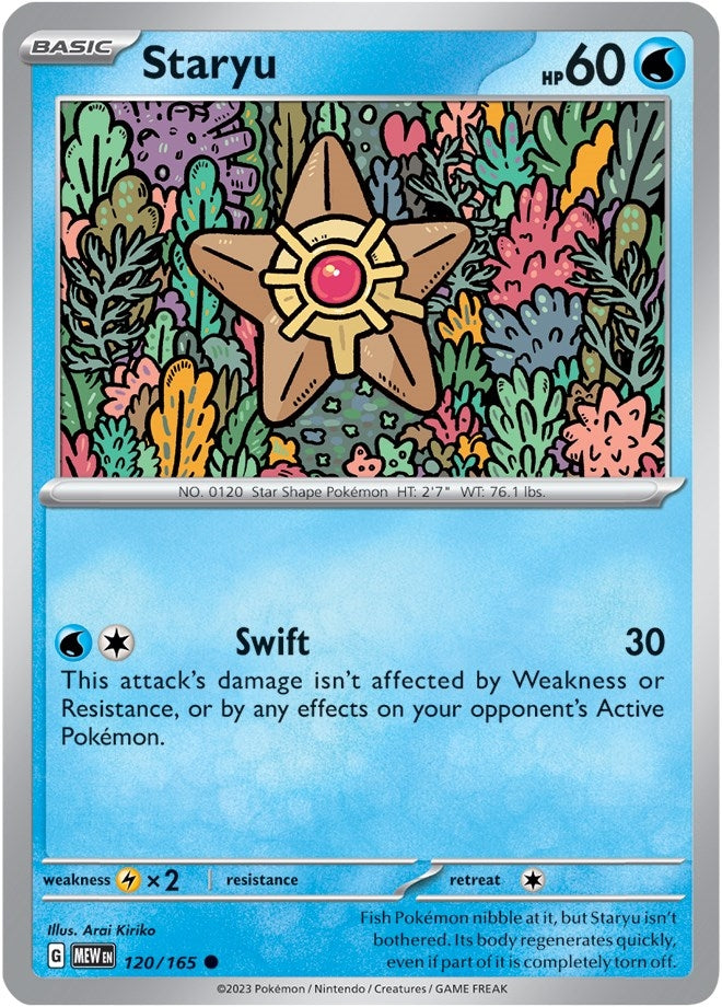 Staryu (120/165) (SV: Scarlet & Violet 151)