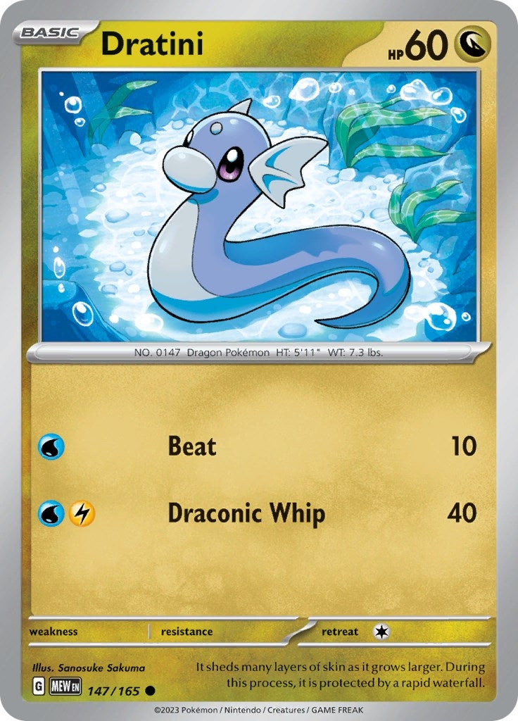 Dratini (147/165) (SV: Scarlet & Violet 151)