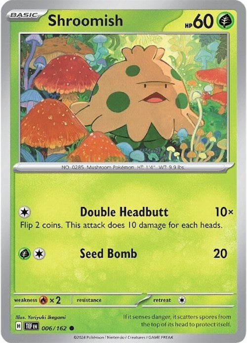 Shroomish (006/162) (SV05: Temporal Forces)