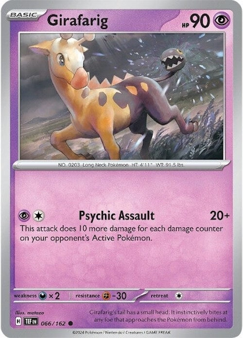 Girafarig (066/162) (SV05: Temporal Forces)