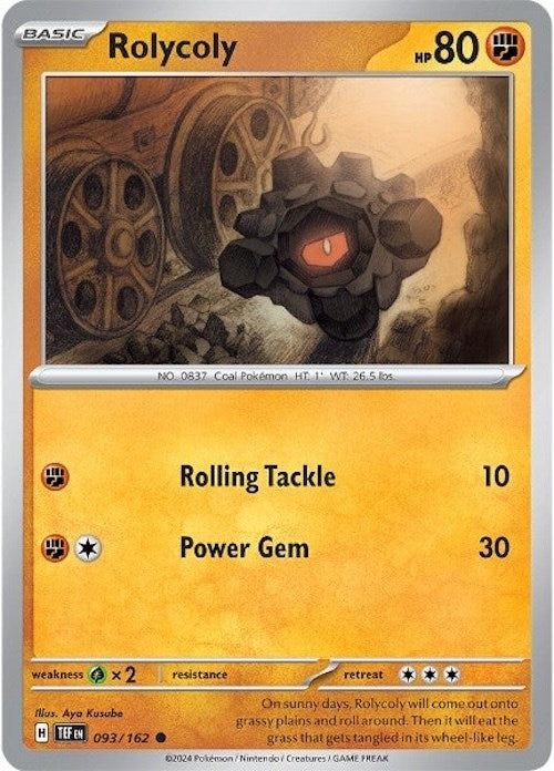 Rolycoly (093/162) (SV05: Temporal Forces)