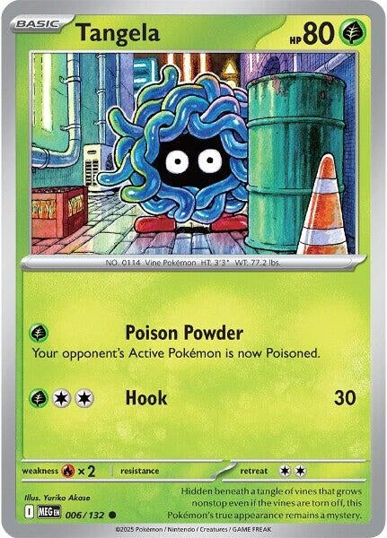 Tangela (006/132) (ME01: Mega Evolution)
