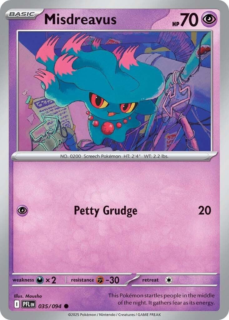 Misdreavus (035/094) (ME02: Phantasmal Flames)