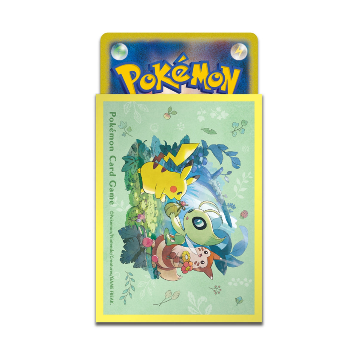 Pokémon Trading Card Game Deck Shield - card sleeves Forest's Gift Pikachu Cerebi