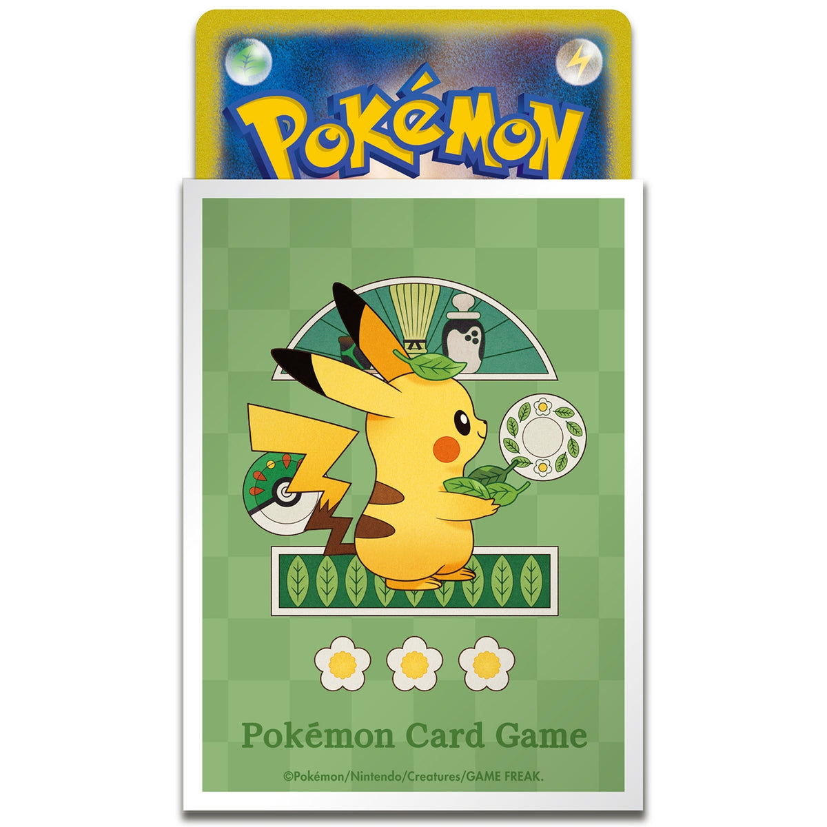 Pokémon Trading Card Game Deck Shield - card sleeves Cafe Chades [White] Pikachu