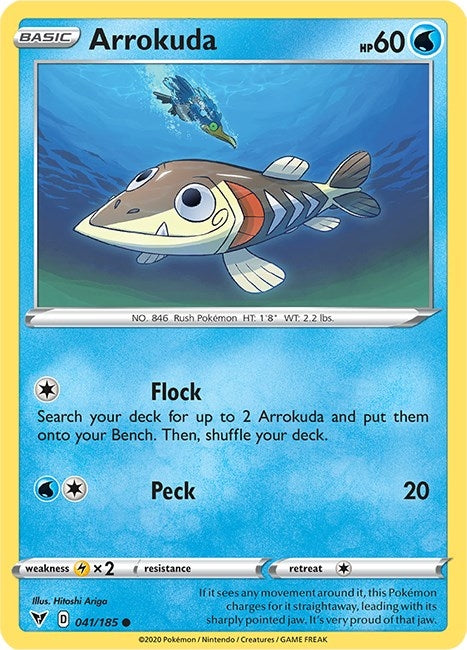 Arrokuda (041/185) (SWSH04: Vivid Voltage)