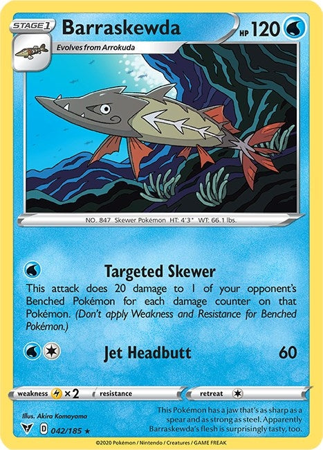 Barraskewda (042/185) (SWSH04: Vivid Voltage)