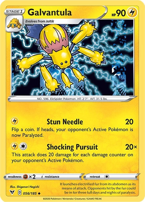 Galvantula (056/185) (SWSH04: Vivid Voltage)