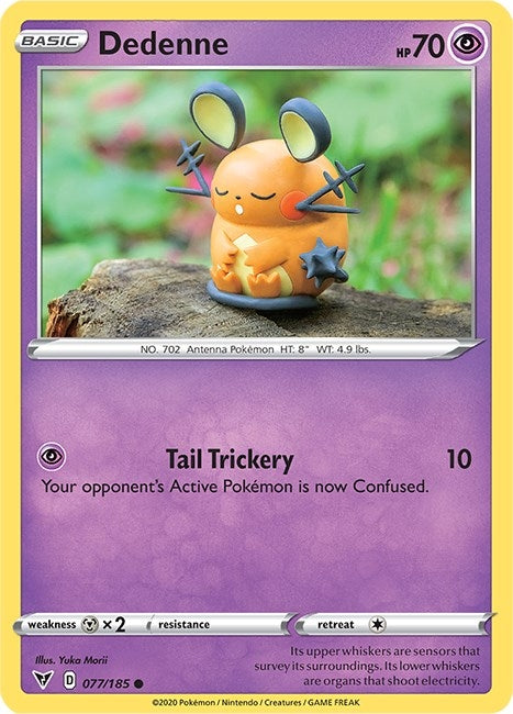 Dedenne (077/185) (SWSH04: Vivid Voltage)