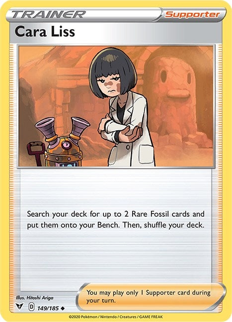 Cara Liss (149/185) (SWSH04: Vivid Voltage)