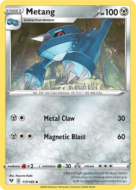 Metang (117/185) (SWSH04: Vivid Voltage)