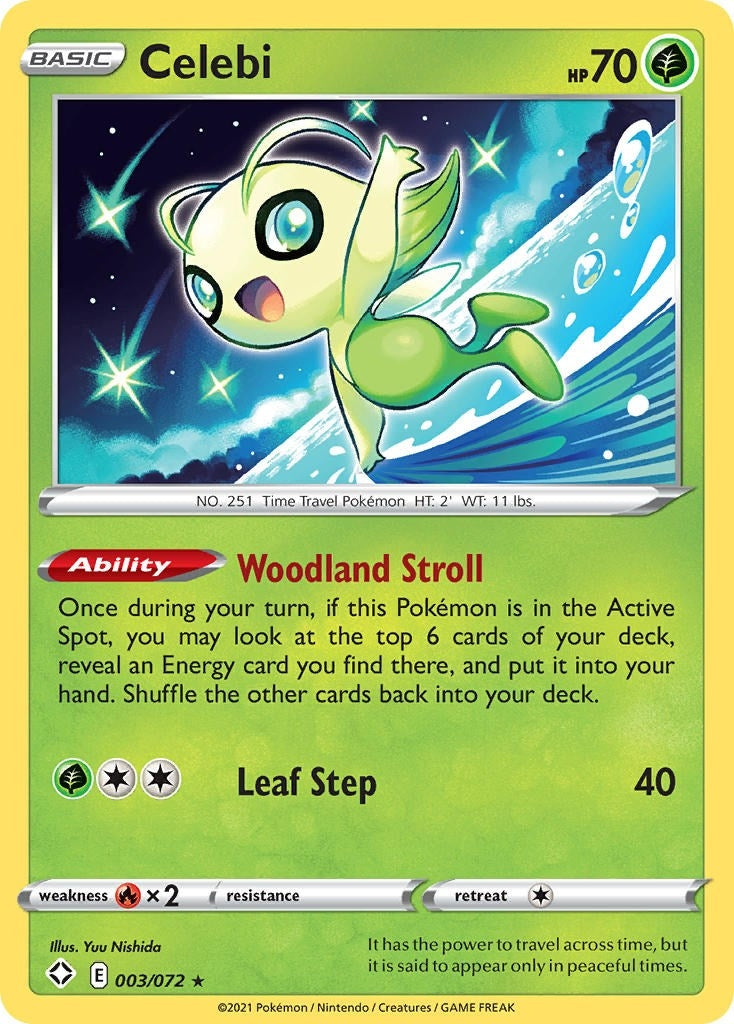 Celebi (003/072) (Shining Fates)