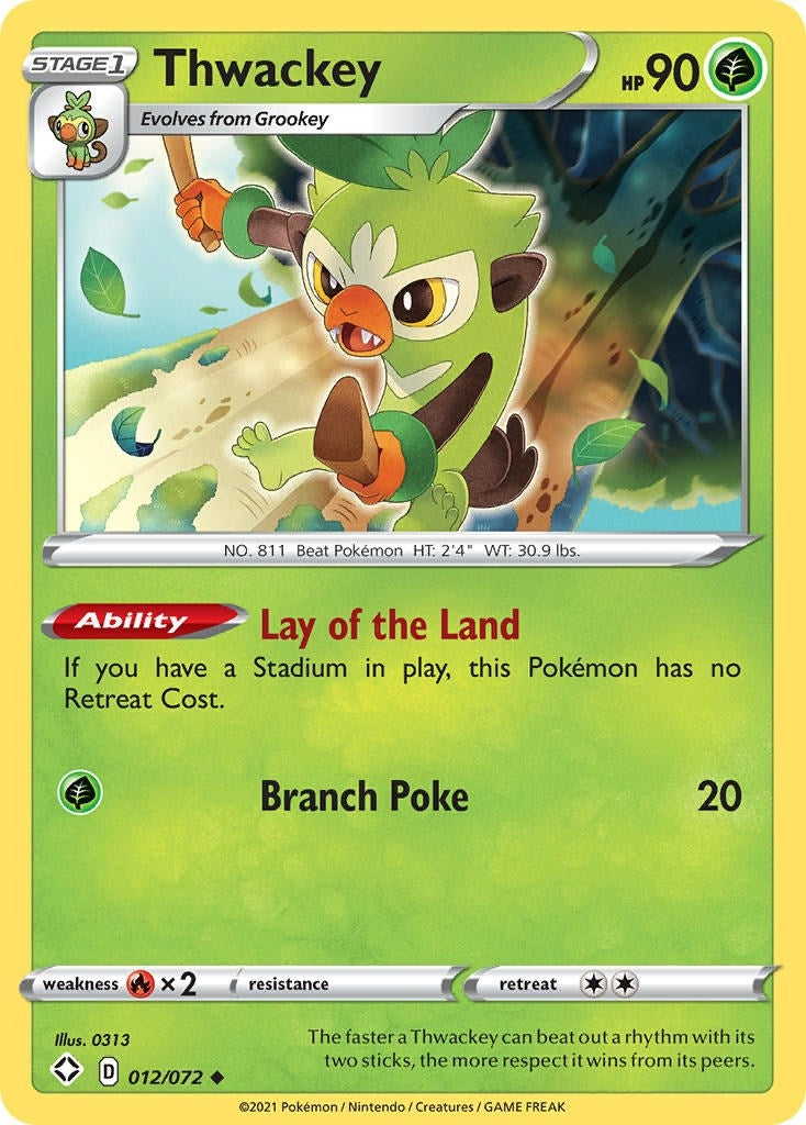 Thwackey (012/072) (Shining Fates)