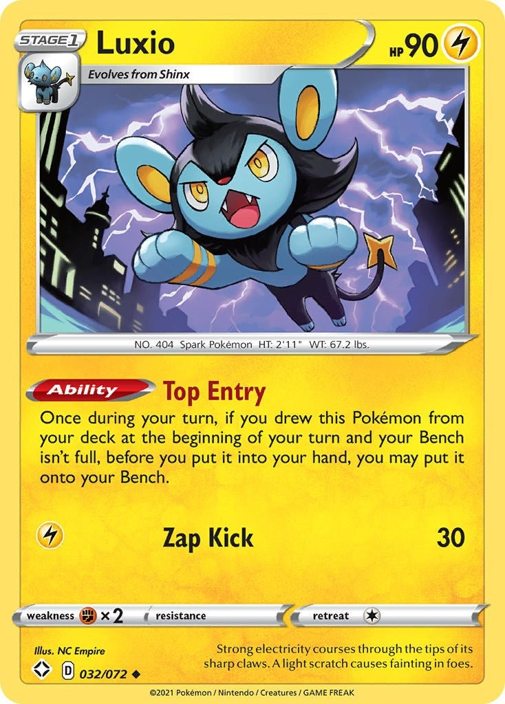 Luxio (032/072) (Shining Fates)