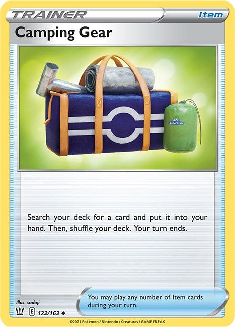 Camping Gear (122/163) (SWSH05: Battle Styles)
