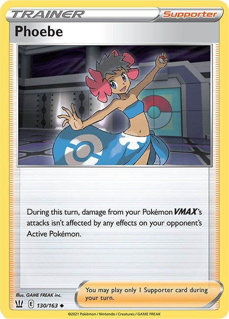Phoebe (130/163) (SWSH05: Battle Styles)
