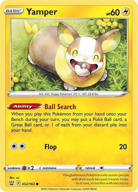 Yamper (052/163) (SWSH05: Battle Styles)