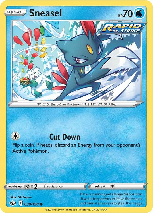 Sneasel (030/198) (SWSH06: Chilling Reign)