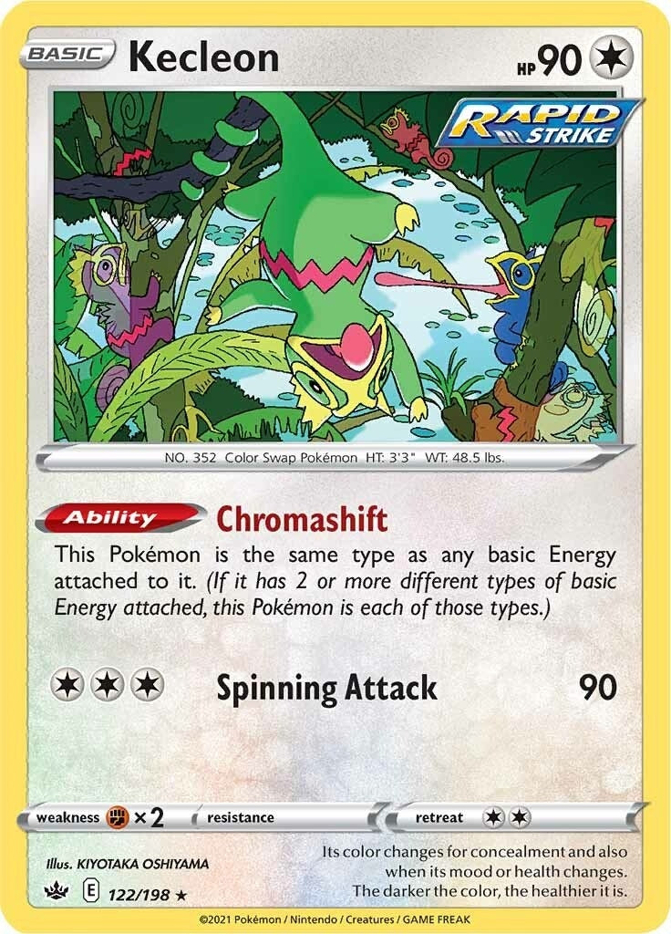 Kecleon (122/198) (SWSH06: Chilling Reign)