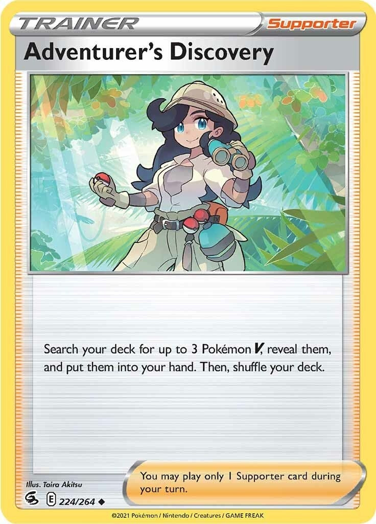 Adventurer's Discovery (224/264) (SWSH08: Fusion Strike)