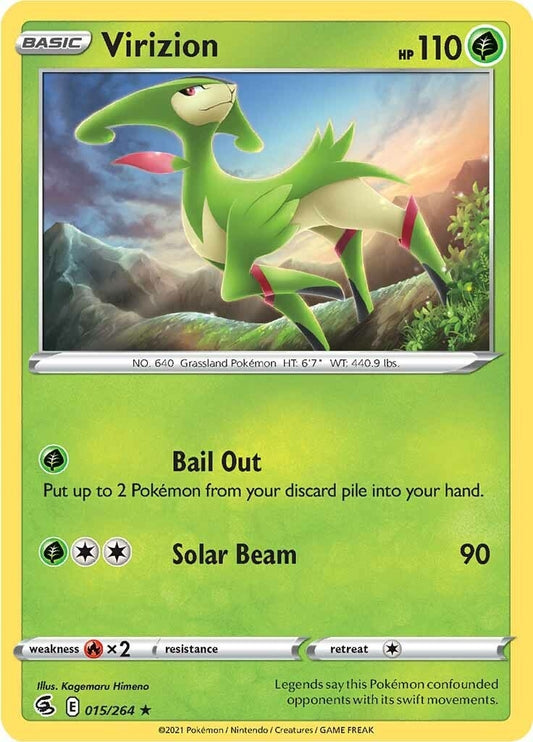 Virizion (015/264) (SWSH08: Fusion Strike)