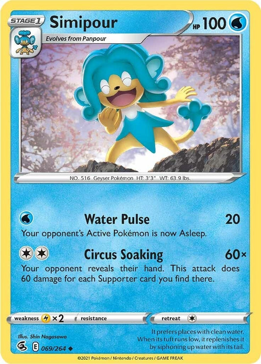 Simipour (069/264) (SWSH08: Fusion Strike)