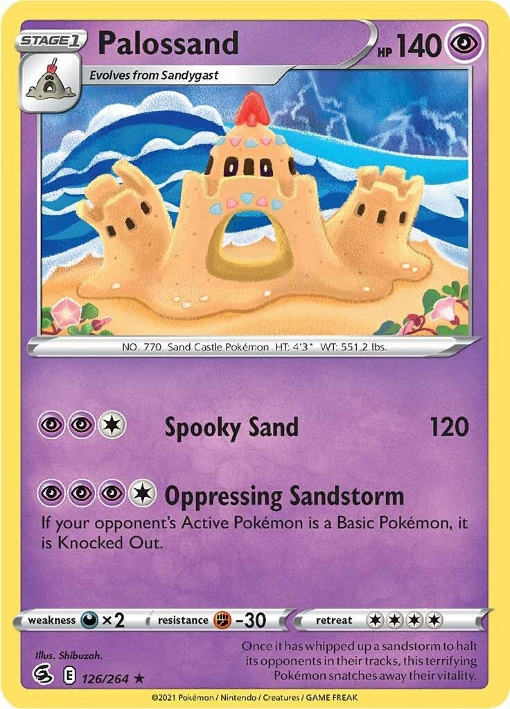 Palossand (126/264) (SWSH08: Fusion Strike)