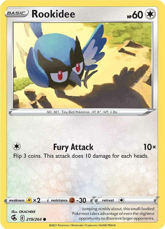 Rookidee (219/264) (SWSH08: Fusion Strike)