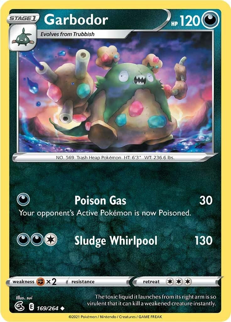 Garbodor (169/264) (SWSH08: Fusion Strike)