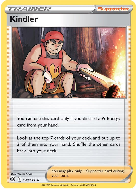 Kindler (143/172) (SWSH09: Brilliant Stars)