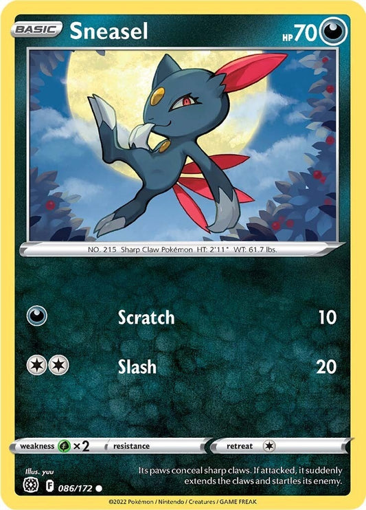 Sneasel (086/172) (SWSH09: Brilliant Stars)