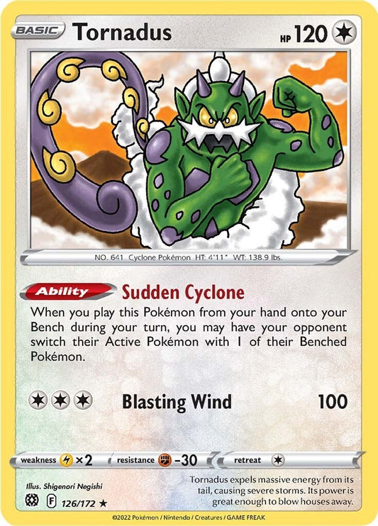Tornadus (126/172) (SWSH09: Brilliant Stars)