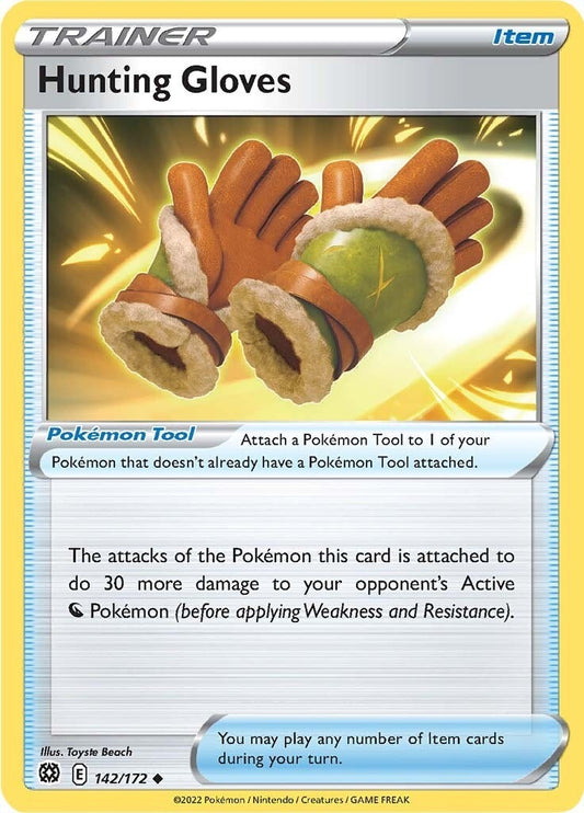 Hunting Gloves (142/172) (SWSH09: Brilliant Stars)