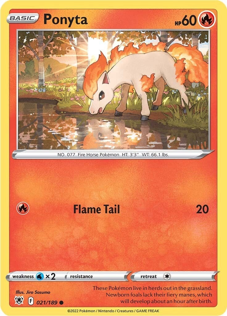 Ponyta (021/189) (SWSH10: Astral Radiance)